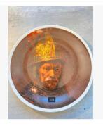 Bord “man met gouden helm Rembrandt Berlijn “ 28 cm, Antiek en Kunst, Ophalen of Verzenden