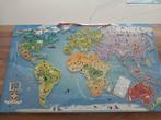 Playtive Wereldpuzzel Magnetisch Bord - Nieuwstaat, Nieuw, Van hout, 4 tot 6 jaar, Meer dan 50 stukjes