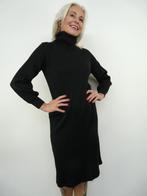 *Abfab Vintage Zwarte Jurk met Wol M*, Kleding | Dames, Jurken, Maat 38/40 (M), Zwart, Ophalen of Verzenden, Zo goed als nieuw