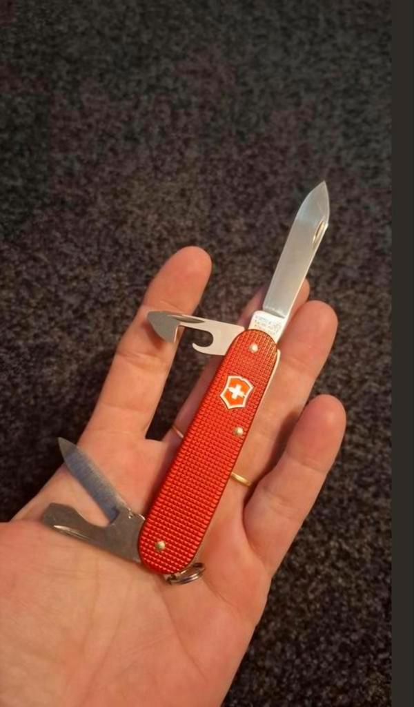 Zakmes Victorinox cadet alox 2018, Caravans en Kamperen, Kampeergereedschap, Zo goed als nieuw, Verzenden