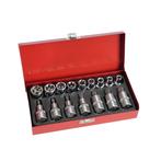 Spline en torx doppenset 1/2" 16 delig, Verzenden