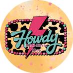 LF8972 ouwel howdy 20x4,7cm eetbare cupcake rondjes vers, Ophalen of Verzenden, Nieuw, Cupcakes, Versiering