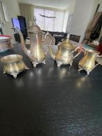 Zilver koffie/thee melk/suiker set, Antiek en Kunst, Antiek | Goud en Zilver, Ophalen of Verzenden, Zilver