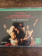 Bach Matthäus Passion Koopman NM, Cd's en Dvd's, Ophalen of Verzenden, Barok, Zo goed als nieuw, Vocaal