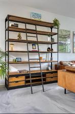 Industriele (boeken)kast 180x215, Ophalen, Gebruikt, 200 cm of meer, 150 tot 200 cm