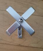 Nieuw metalen jashaak draaibaar plafonbevestiging, Ophalen of Verzenden, Nieuw, Metaal, Wandhaken