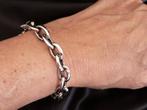 Zilveren fantasie schakel armband nieuw. 2025/429., ., Nieuw, Ophalen of Verzenden, .