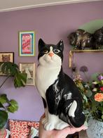 Mooie vintage kat beeld keramiek, Antiek en Kunst, Kunst | Designobjecten, Ophalen of Verzenden