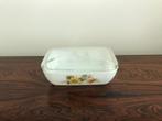 Pyrex  Retro botervloot boterpot met deksel glas bloemen, Verzamelen, Retro, Ophalen of Verzenden, Huis en Inrichting