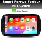 Smart Forfour Fortwo android navigatie apple carplay dab+, Auto diversen, Autoradio's, Ophalen of Verzenden, Nieuw