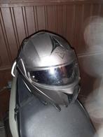 Demm  motorhelm klaphelm  zonneklep maat XL ventilerend, Fietsen en Brommers, Ophalen, Zo goed als nieuw, Extra large of groter
