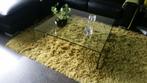 Waterfall salontafel, Huis en Inrichting, Tafels | Salontafels, Ophalen, Gebruikt, Vierkant, Glas