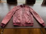 Rood lederen jack Italiaanse mt XXL = L / XL leuk rood leer, Ophalen of Verzenden, Gedragen, Overige maten, Rood