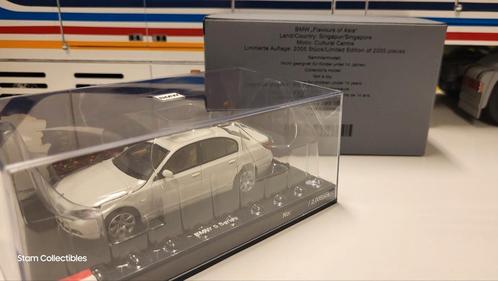 Minichamps BMW 5-Serie E60 White Flavours of Asia, Hobby en Vrije tijd, Modelauto's | 1:43, Zo goed als nieuw, Auto, MiniChamps