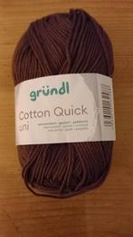 Haakkatoen. Bruin. 50 gram., Ophalen of Verzenden, Nieuw, Haken, Wol of Garen