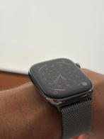 Apple Watch Series 10 4G Titanium (46mm) Milanese Loop Nieuw, IOS, Nieuw, Ophalen of Verzenden, Waterdicht
