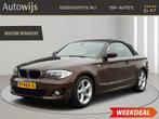 BMW 1-serie Cabrio 120i High Executive|AUT|M-SPORT|Trekhaak|, Auto's, BMW, Euro 5, Achterwielaandrijving, 4 cilinders, Leder en Stof