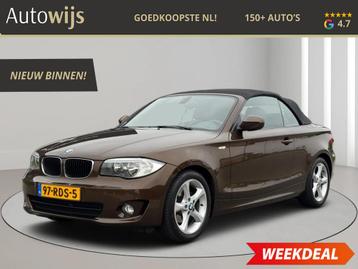 BMW 1-serie Cabrio 120i High Executive|AUT|M-SPORT|Trekhaak| beschikbaar voor biedingen