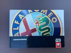 Instructieboekje Alfa Romeo 147 2001, Auto diversen, Handleidingen en Instructieboekjes, Ophalen of Verzenden