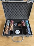 Poker koffer, Hobby en Vrije tijd, Gezelschapsspellen | Overige, Ophalen, Gebruikt