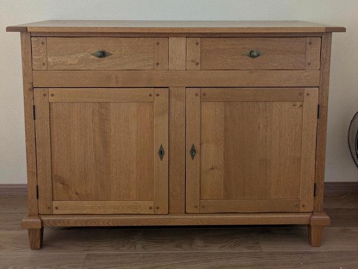 In WESTERBORK Prachtig eiken dressoir, Huis en Inrichting, Kasten | Dressoirs, Zo goed als nieuw, 150 tot 200 cm, 25 tot 50 cm