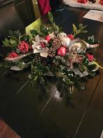 Kerststuk met decoratie, Ophalen of Verzenden