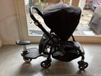 Bugaboo Bee 6 incl meerijplankje (excl reiswieg), Kinderen en Baby's, Kinderwagens en Combinaties, Gebruikt, Bugaboo, Verstelbare duwstang
