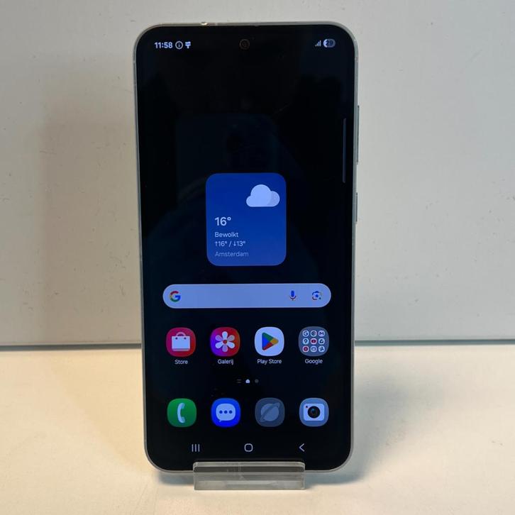 Samsung Galaxy S23 FE 128GB Blauw | Gebruikt, Telecommunicatie, Mobiele telefoons | Samsung, Zo goed als nieuw