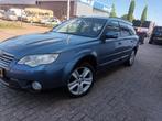 Subaru Legacy 2.5 Outback Lpg g3 AUT AWD 2008 Blauw, Auto's, Subaru, Automaat, Beige, 4 cilinders, Legacy