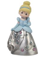 Disney Precious Moments cinderella Assepoester beeld, Ophalen of Verzenden, Assepoester of Belle, Zo goed als nieuw, Beeldje of Figuurtje