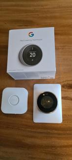Google Nest Thermostaat - Slimme Verwarming, Doe-het-zelf en Verbouw, Thermostaten, Ophalen of Verzenden, Slimme thermostaat, Zo goed als nieuw