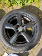 Alfa Romeo MiTo velgen zwart (banden vkrn in goede staat), Auto-onderdelen, Banden en Velgen, Velg(en), 16 inch, Ophalen, Zomerbanden