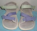 38 TEVA sandalen max comf lila/ groen LEUK! in nette staat, Overige kleuren, Teva, Gedragen, Sandalen of Muiltjes
