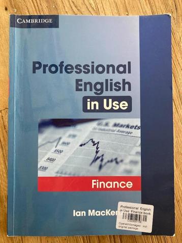 Professional English in Use - Finance beschikbaar voor biedingen