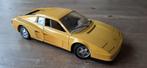 Bburago Ferrari Testarossa uit 1984, kleur geel. Schaal 1:18, Hobby en Vrije tijd, Modelauto's | 1:18, Ophalen of Verzenden, Bburago