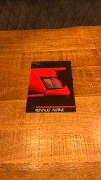 Brochure Renault Alpine, Boeken, Ophalen of Verzenden, Zo goed als nieuw, Renault