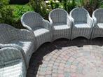 8 stuks nog mooie tuinstoelen, Tuin en Terras, Ophalen, Gebruikt