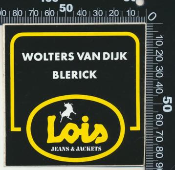 Sticker: Wolters van Dijk - Lois - Blerick beschikbaar voor biedingen