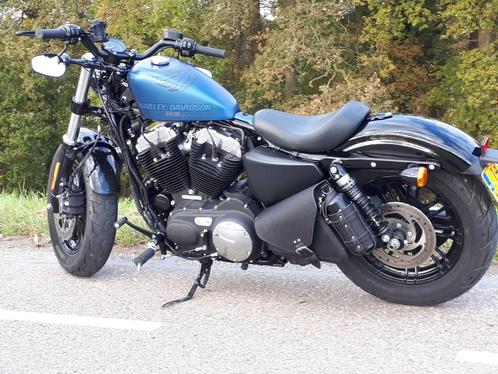 Leren Zadeltas Harley Davidson Sportster Motortas Zijtas, Motoren, Accessoires | Koffers en Tassen, Nieuw, Verzenden