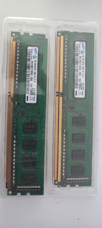 4x 2gb ddr3 ram beschikbaar voor biedingen