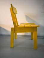 Set van 3 PIET HEIN EEK  IKEA stoelen geel, grijs en groen, Huis en Inrichting, Stoelen, Ophalen, Gebruikt, Overige kleuren, Drie