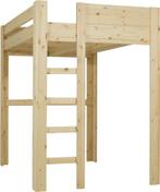 NIEUW 100% houten hoogslaper, zeer stevig. Optie: montage!, Hoogslaper, 160 tot 180 cm, 200 cm, Nieuw