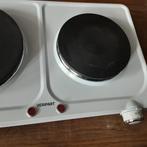 Elektrische kookplaat, Witgoed en Apparatuur, Kookplaten, Ophalen, 3 kookzones of minder, Zo goed als nieuw, Vrijstaand