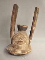 Yoruba gelede masker - Nigeria- ca 1970, Antiek en Kunst, Kunst | Niet-Westerse kunst, Ophalen of Verzenden