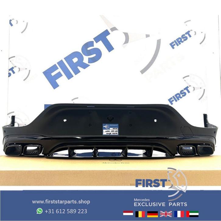 C253 GLC COUPE GLC63 AMG DIFFUSER voor Mercedes GLC Klasse A, Auto-onderdelen, Overige Auto-onderdelen, Mercedes-Benz, Gebruikt