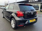 Volkswagen Polo 1.2 TSI Highline DSG LOUNGE Stoelverw. PDC C, Stof, 4 cilinders, 1039 kg, Zwart