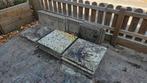 Gratis grindtegels, Tuin en Terras, Tegels en Klinkers, Ophalen, Gebruikt, 10 m² of meer, Beton