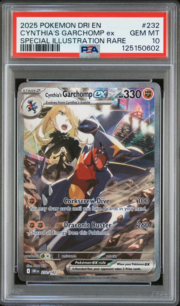 Garchomp 232 PSA 10 CHEAPEST, Hobby en Vrije tijd, Verzamelkaartspellen | Pokémon, Zo goed als nieuw, Ophalen of Verzenden