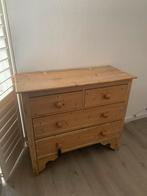 Antieke Grenen Ladekast - H85 B96,5 D42, Huis en Inrichting, Kasten | Dressoirs, Gebruikt, Met lade(s), Grenenhout, 25 tot 50 cm