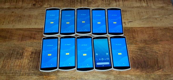 10x Unitech EA510 Handterminals SMARTPHONES, Telecommunicatie, Mobiele telefoons | Overige merken, Gebruikt, Zonder abonnement